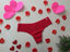 Imagen de PINK Panty Tanga No-Show Rojo